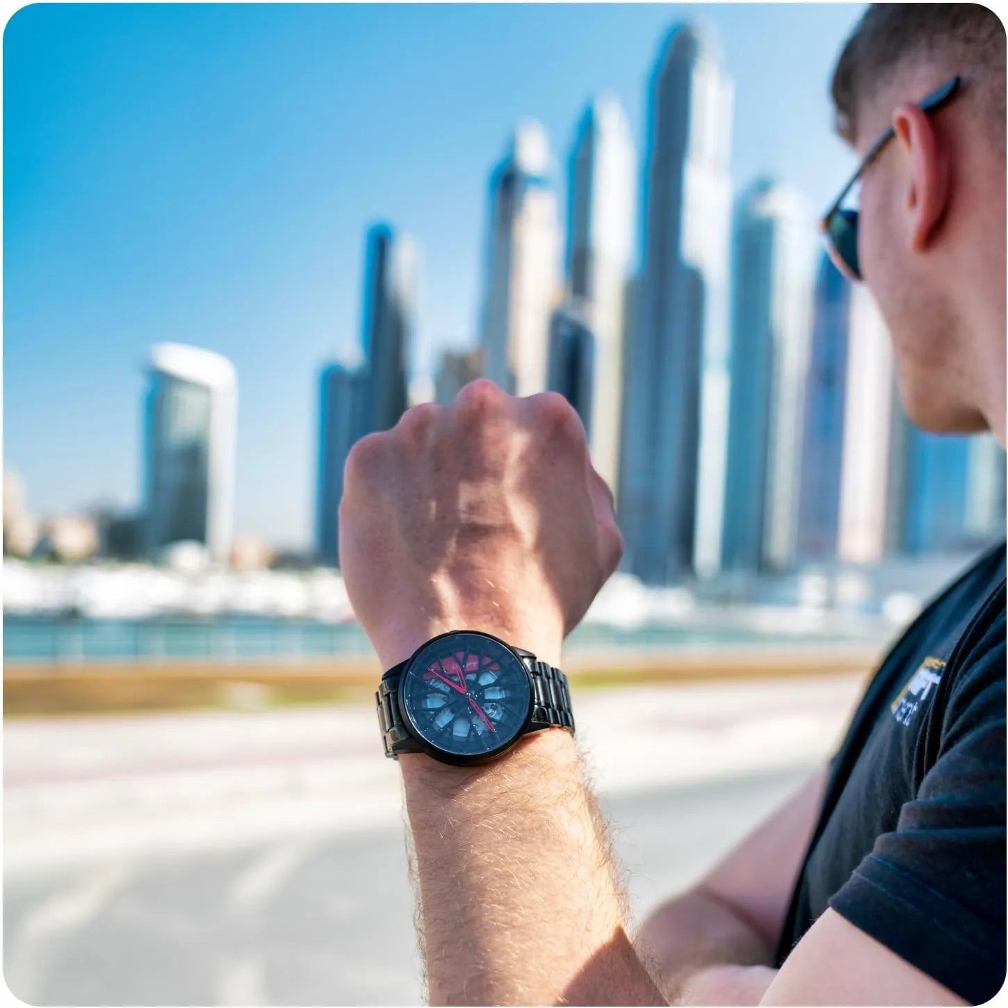 Sport Car Rim Dial Watch By GearShift