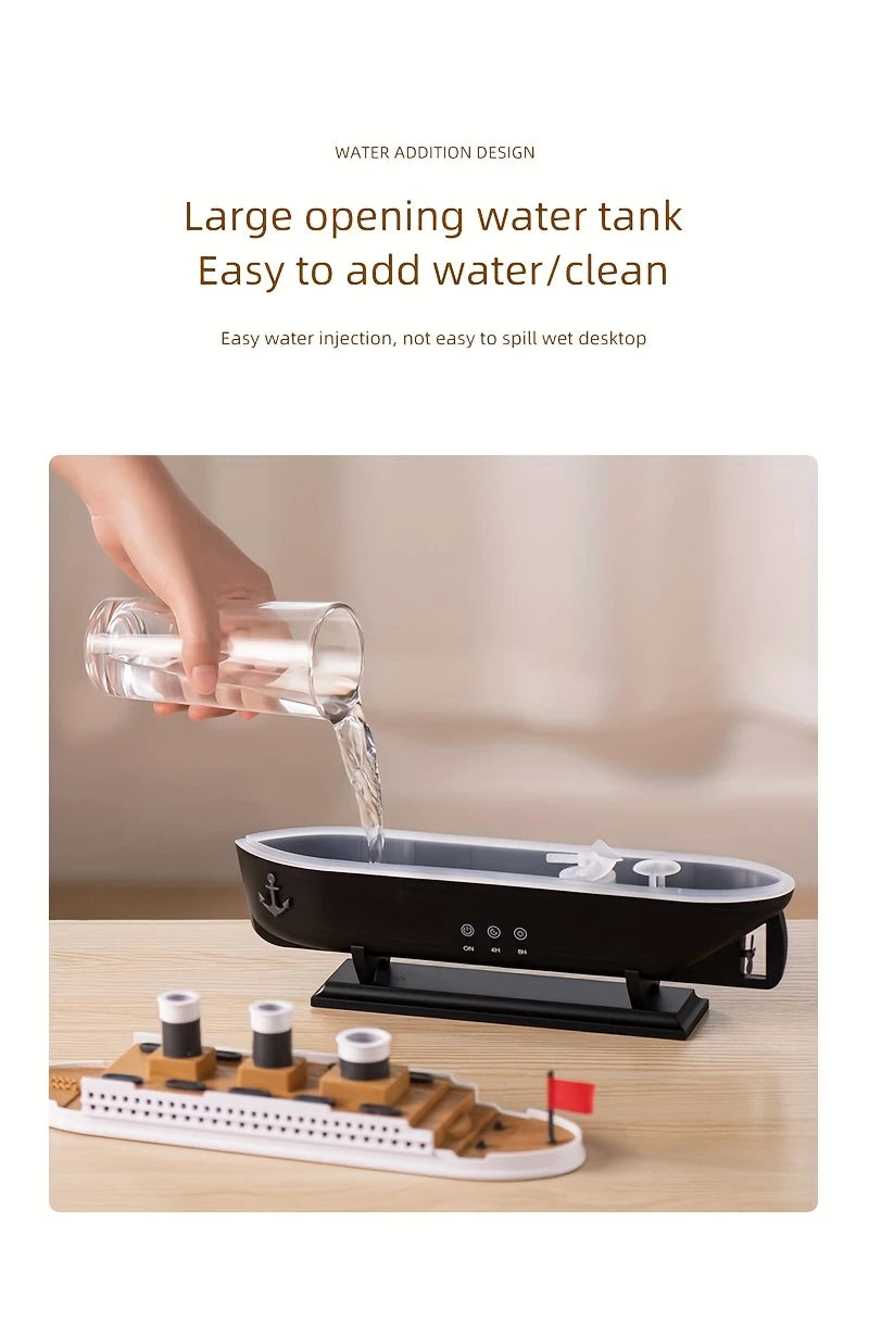 Titanic Steam Ship Design Humidifier! Diffuser for Home Steamship Design Diffuser