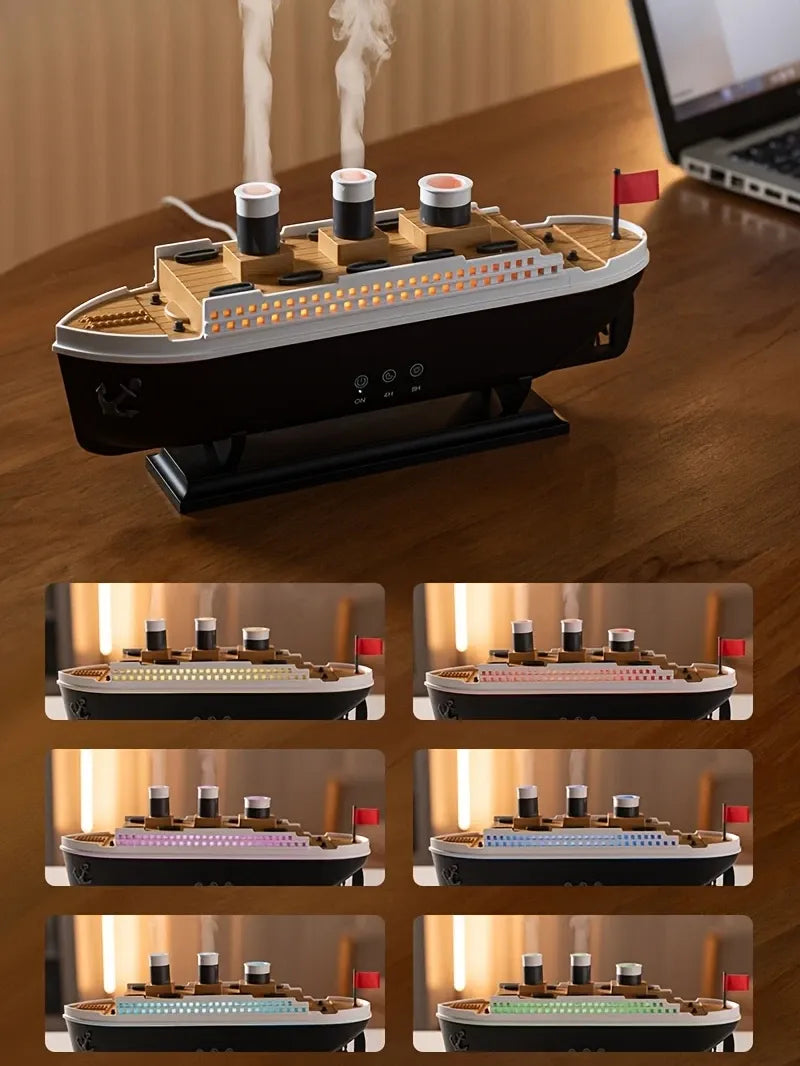 Titanic Steam Ship Design Humidifier! Diffuser for Home Steamship Design Diffuser