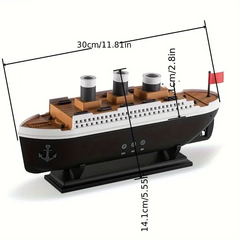 Titanic Steam Ship Design Humidifier! Diffuser for Home Steamship Design Diffuser
